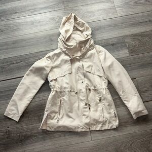 Zara Zip Up Hooded Windbreaker‎ Jacket size Medium